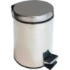 PAPELERA  BAÑO  INOX  SQUARE  CON  PEDAL