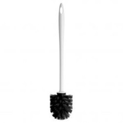 ESCOBILLA  WC  NEGRA  M/BLANCO