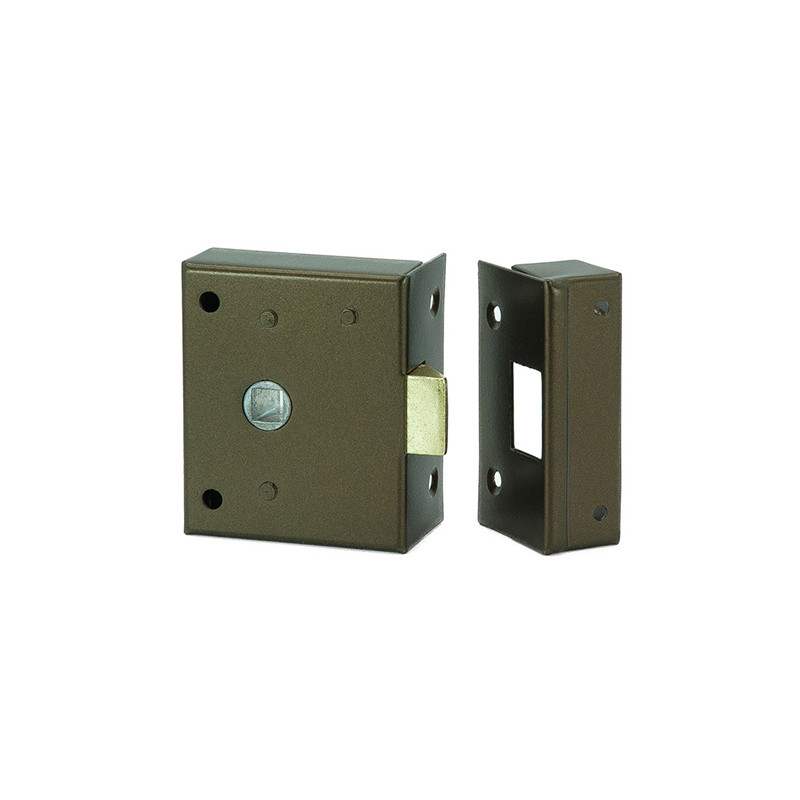 PICAPORTE SOBREPONER ESMALT 8MM