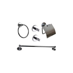 ESTUCHE  5  PIEZAS  ACCESORIOS  CROMO