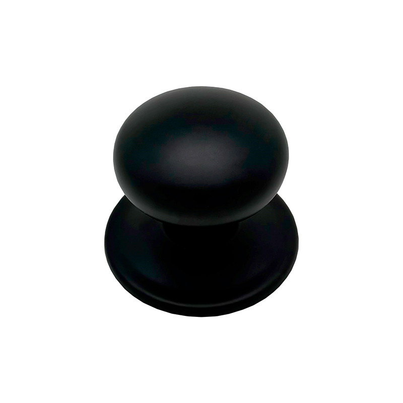 POMO PUERTA NEGRO LISO