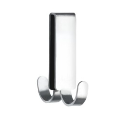 PERCHA  PARA  MAMPARA  DE  ACERO  INOXIDABLE  DOBLE  VIESTE