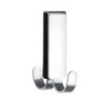 PERCHA  PARA  MAMPARA  DE  ACERO  INOXIDABLE  DOBLE  VIESTE