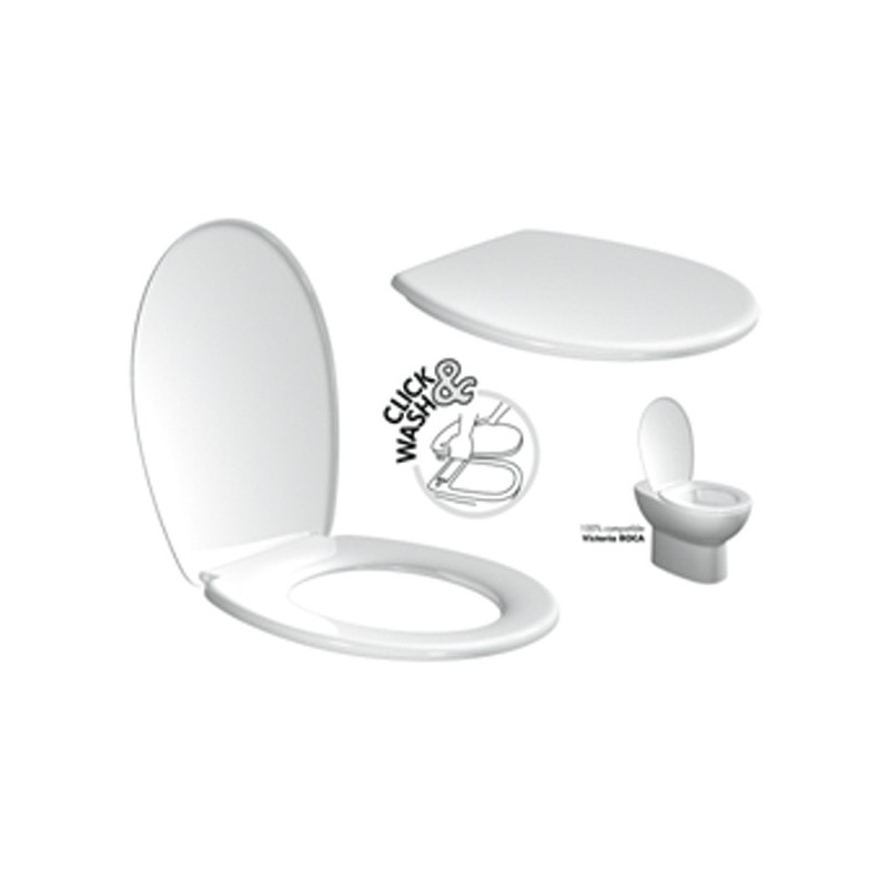 TAPA  WC  DESMONTABLE  RTT  BLANCO