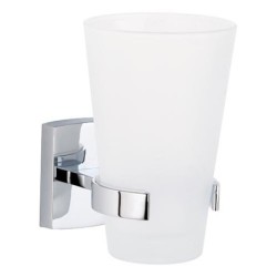 SOPORTE  CON  VASO  DE  CRISTAL  KLAAM