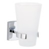 SOPORTE  CON  VASO  DE  CRISTAL  KLAAM
