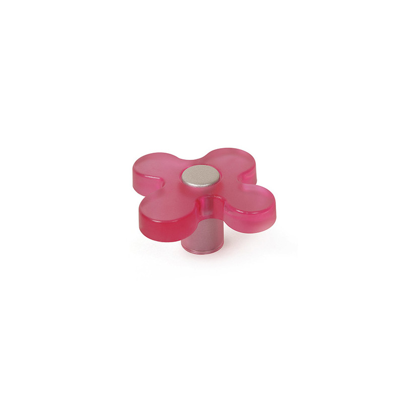 POMO FLOR ALU-MAGENTA