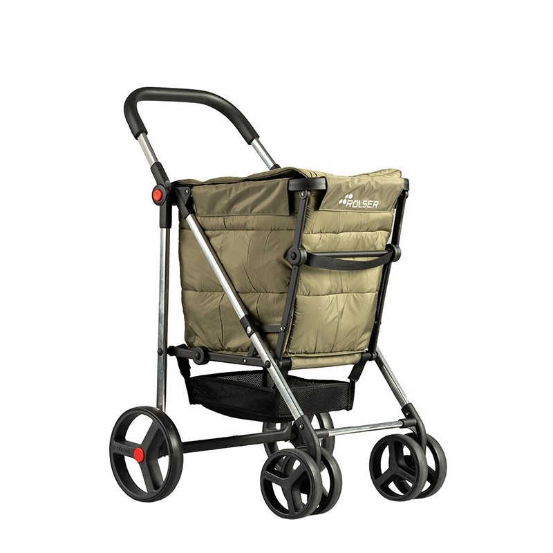 Carro  de  compra  Basket  Polar  4B  KAKI  rolser