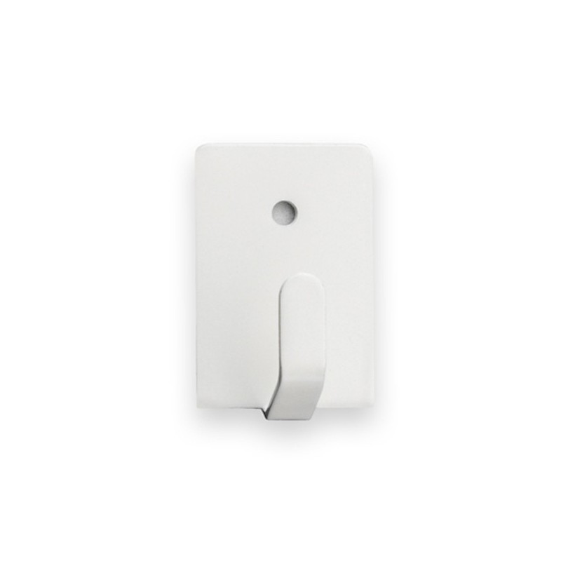 PERCHA  ADHESIVA  BLANCA  BL.4