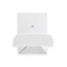 PERCHA  ADHESIVA  BLANCO