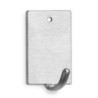 PERCHA  ADHESIVA  INOX  BL.3
