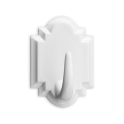 PERCHA  ADHESIVA  BLANCO  BL.2