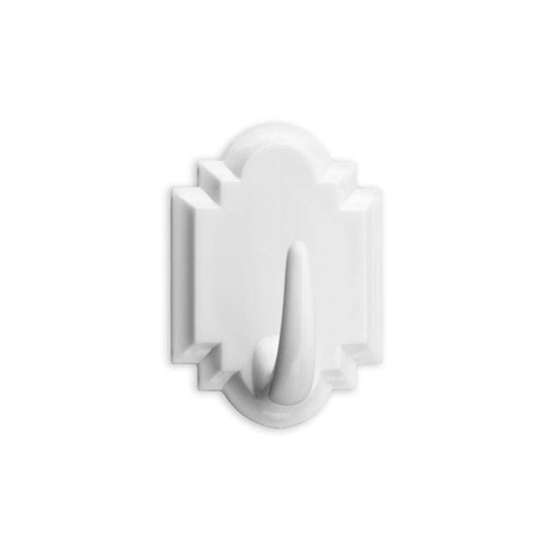 PERCHA  ADHESIVA  BLANCO  BL.2
