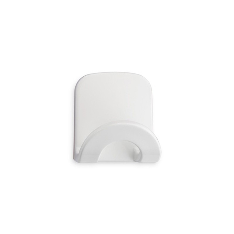 PERCHA  ADHESIVA  BLANCO