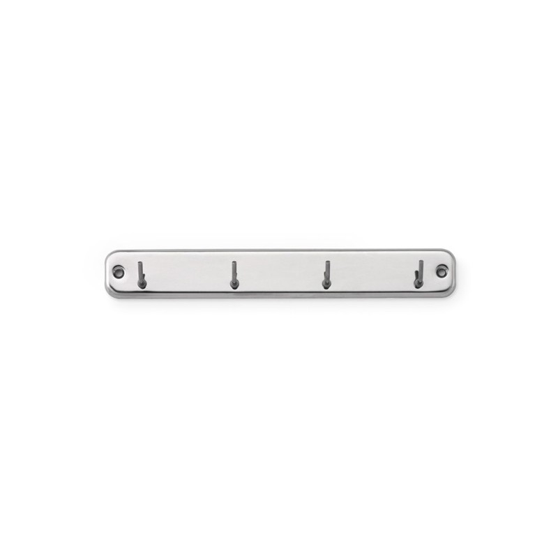 PERCHA  C/TORN.  INOX  4  GANCHOS
