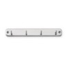 PERCHA  C/TORN.  INOX  4  GANCHOS