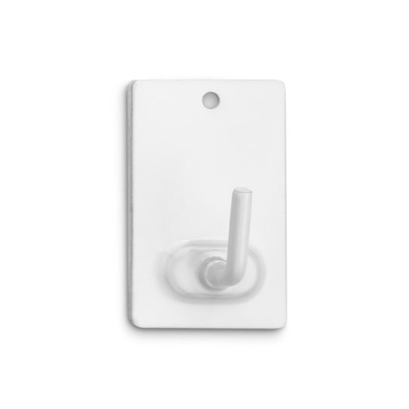 PERCHA  ADHESIVA  BLANCO  BL.2