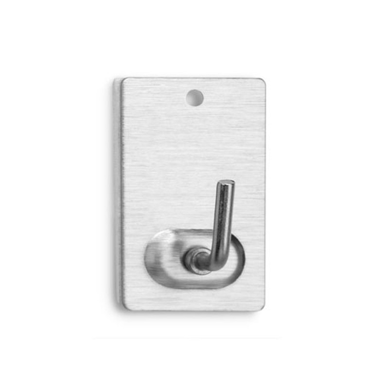 PERCHA  ADHESIVA  INOX  BL.2