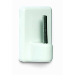 PERCHA  ADH.VISILLOS  BLANCA  L.4