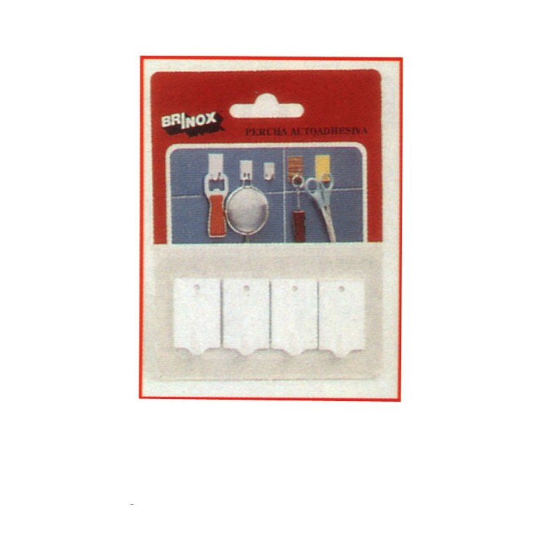 PERCHA  LACA  BLANCO  ADH.  L.4