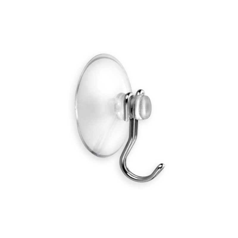 PERCHA  VENTOSA  INOX  BL.4