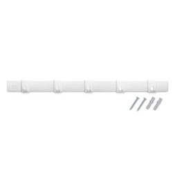 PERCHA  GANCHOS  MOVILES  BLANCO