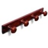 PERCHA  MADERA  4  P.  RED.  SAPELI