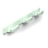 PERCHA  INOX  3  BRAZ.LAC.BLANCO