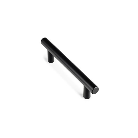 TIRADOR INOX NEGRO MATE