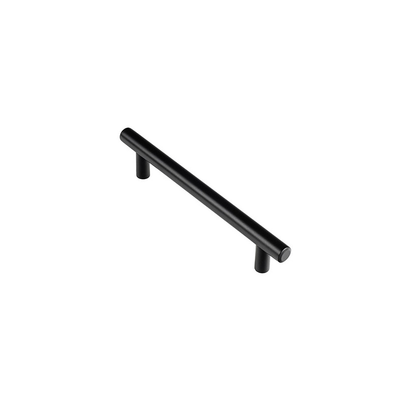 TIRADOR INOX NEGRO MATE