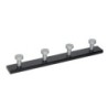 PERCHA  MADERA  4P  CROMO  B.WENG