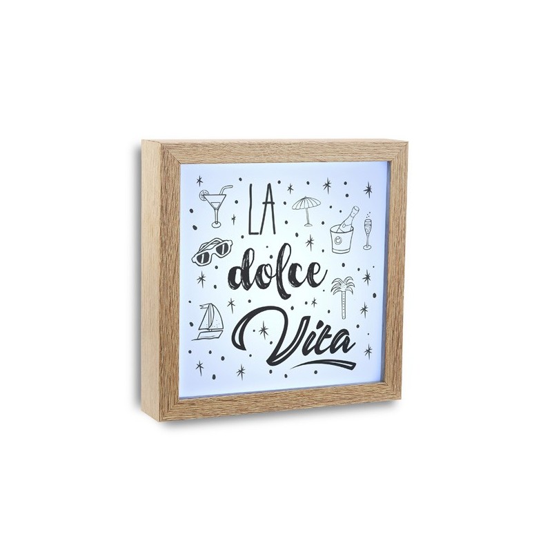 CUADRO  LUZ  LA  DOLCE  VITA