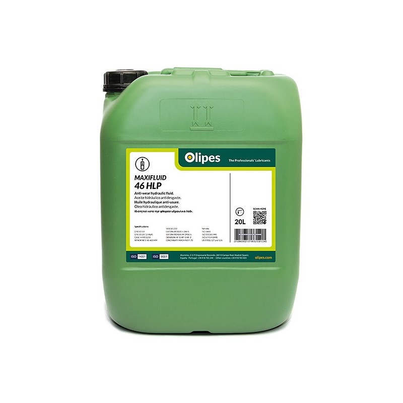 ACEITE  HIDRÁULICO  MAXIFLUID  46  HLP