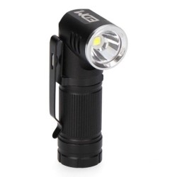 MINI  LINTERNA  RECARGABLE  LED  CABEZAL  DIRECCIONABLE