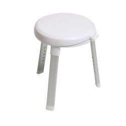 TABURETE  DUCHA  ROTATIVO  360º