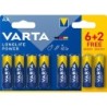 PILA  ALCALINA  LONGLIFE  POWER  AA  VARTA