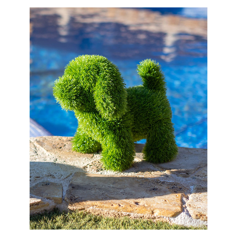 FIGURA CESPED PERRO