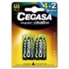 PILAS  CEGASA  SÚPER  ALCALINA  LR03