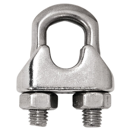 SUJETACABLE INOX DIN741