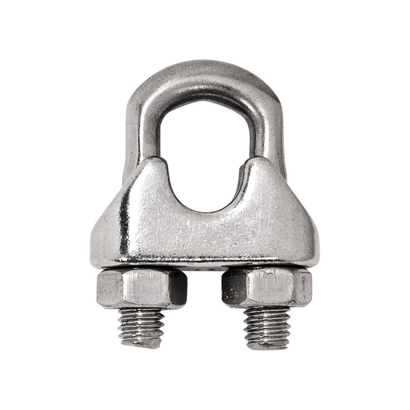 SUJETACABLE INOX DIN741