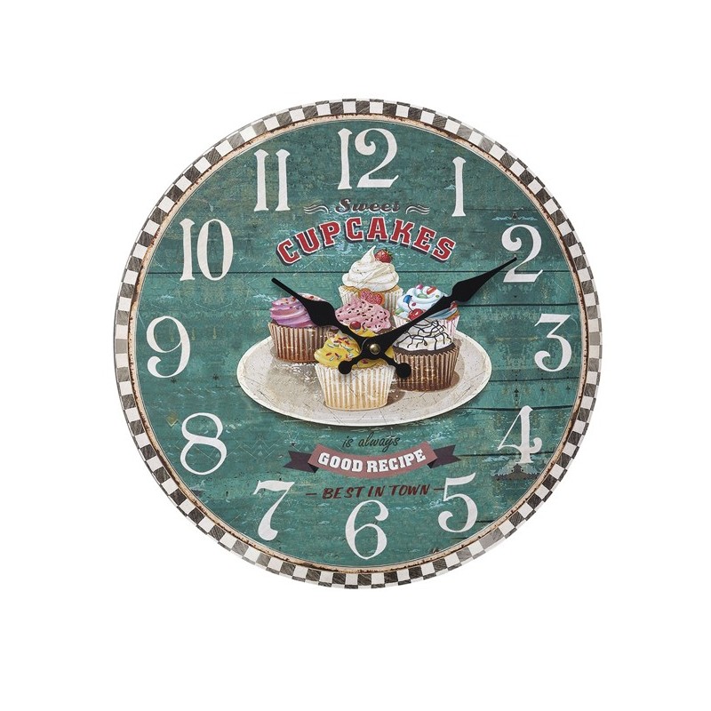 RELOJ  PARED  VINTAGE