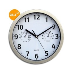RELOJ  +  HIGRÓMETRO  +  TEMPERATURA