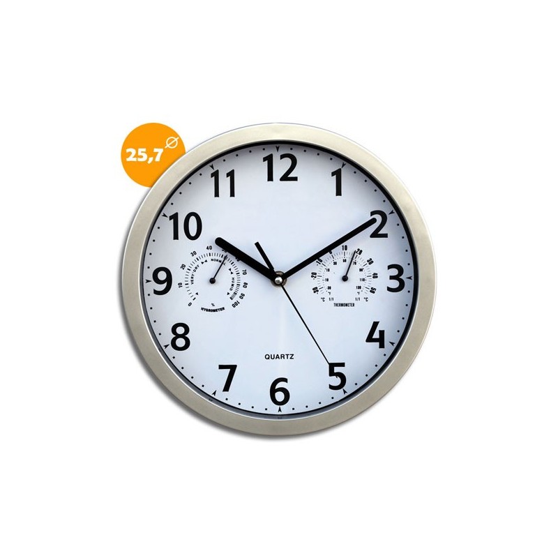 RELOJ  +  HIGRÓMETRO  +  TEMPERATURA