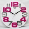 RELOJ  DE  PARED  DECORATIVO  Y  MODERNO  CON  SEGUNDERO  CONTINUO