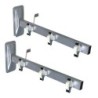 TENDEDERO  PARED  INOX.  C/POLEAS