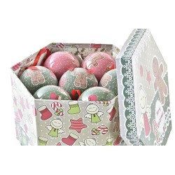 CONJUNTO  14  BOLAS  DECORACION  JENGIBRE