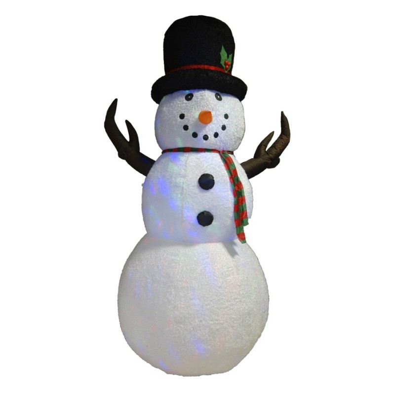 HOMBRE  NIEVE  NAVIDEÑO  AUTOHINCHABLE