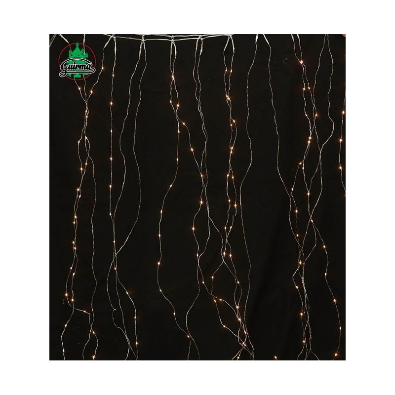 CORTINA  HILO  LED  EXTERIOR  BLANCO