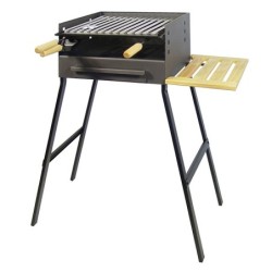 BARBACOA  CON  PARRILLA  INOX.