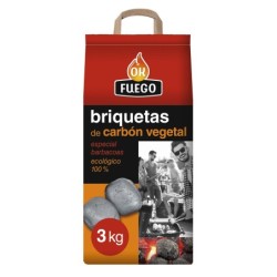 BRIQUETAS  CARBÓN  OK  FUEGO